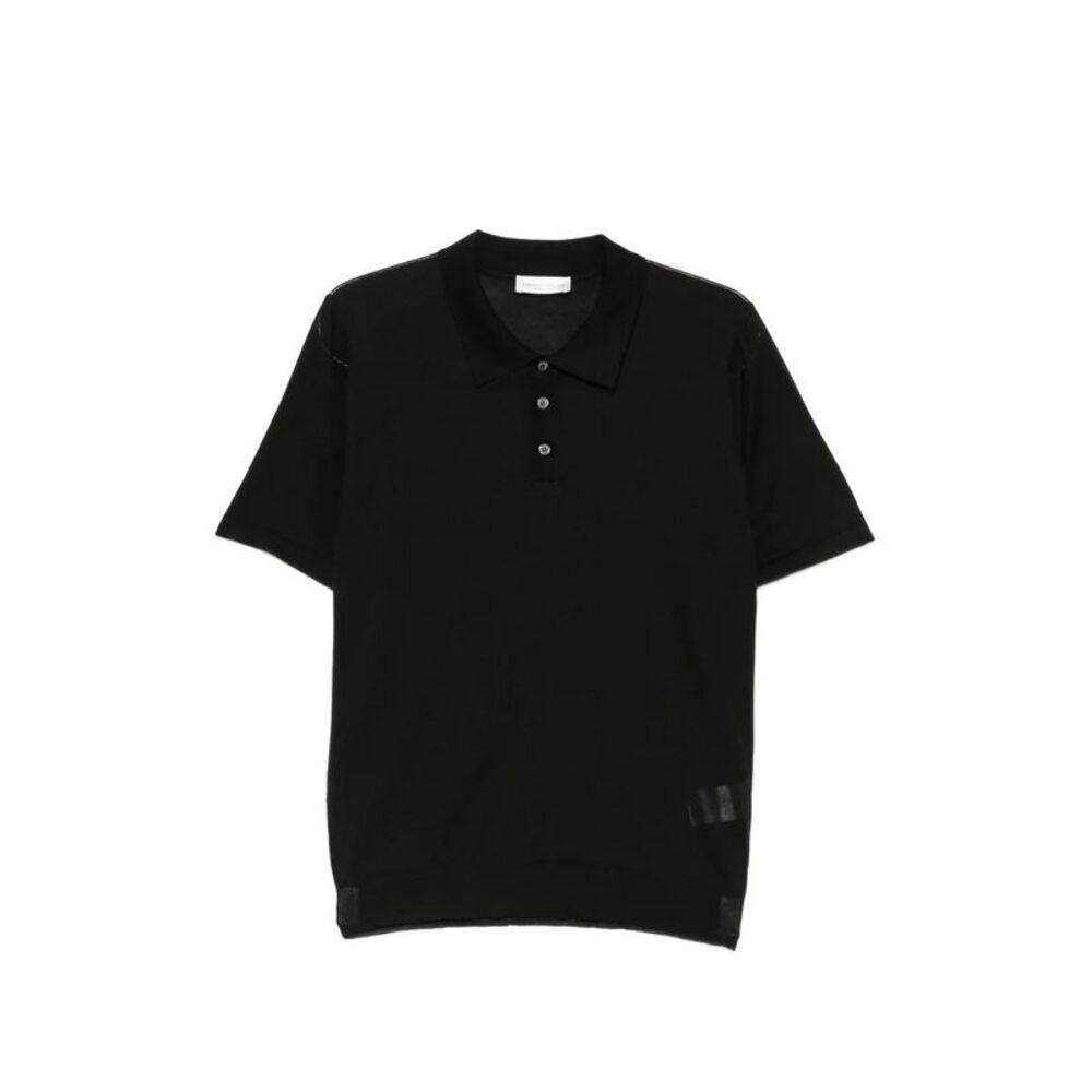 Roberto Collina Men Short-Sleeved Polo Shirt